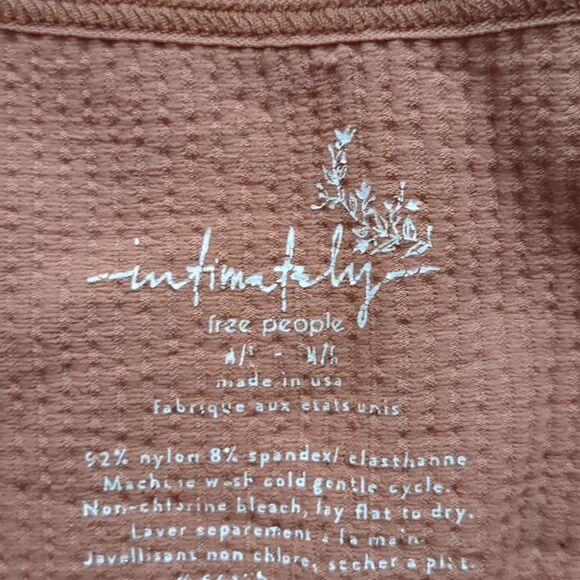 Free People Intimately Come Around Cami Size M/L - Picture 3 of 7